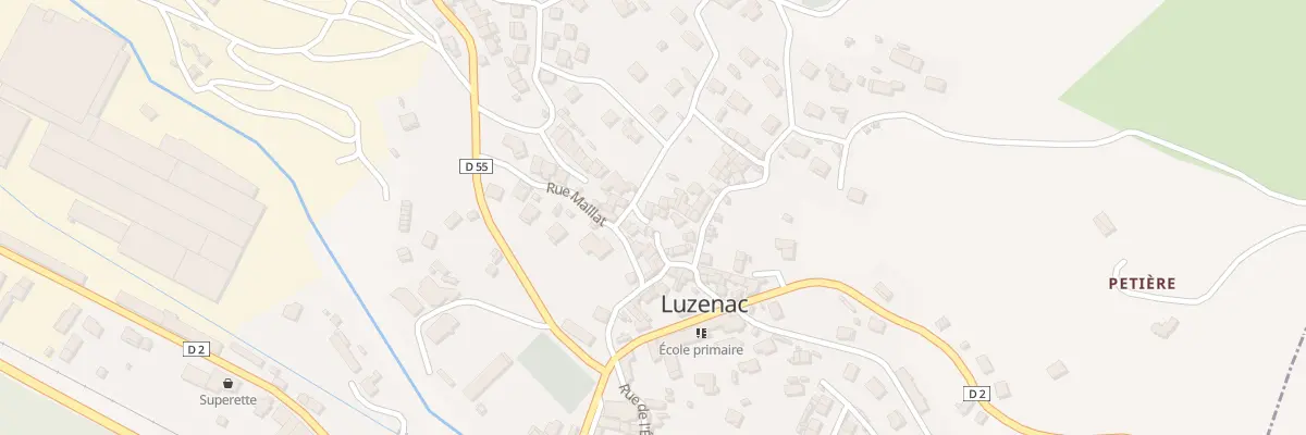 Plan du 1 Loum à Luzenac