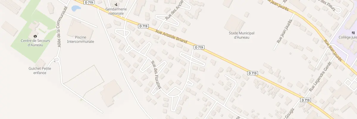 Plan du 8 Rue des Floralies à Auneau-Bleury-Saint-Symphorien