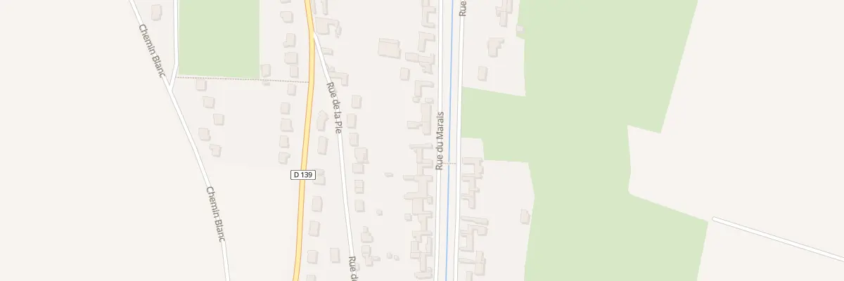 Plan du 417 Rue du Marais à Écuires