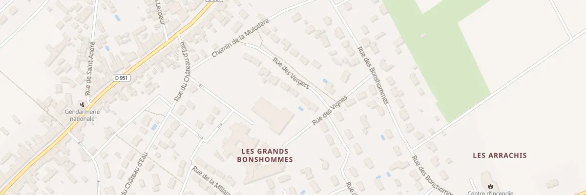Plan du 5 Rue des Vergers à Cléry-Saint-André