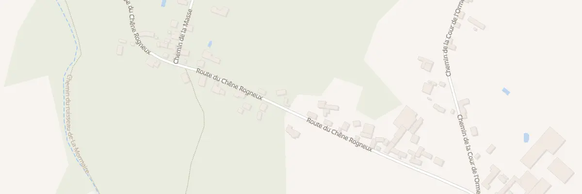 Plan du 29 Rte du Chêne Rogneux à Grosrouvre