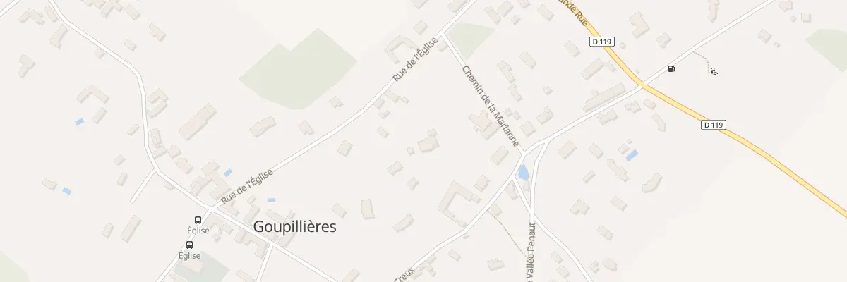 Plan du 11 Rue de l’Eglise à Goupillières
