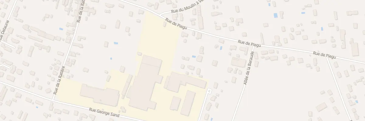 Plan du 21C Rue de Piégu à Romorantin-Lanthenay