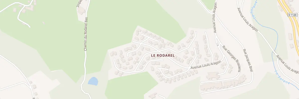 Plan du 1 Rue des Paquerettes à Tulle