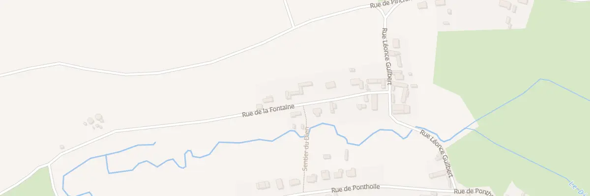 Plan du 14 Rue de la Fontaine à Nouvion