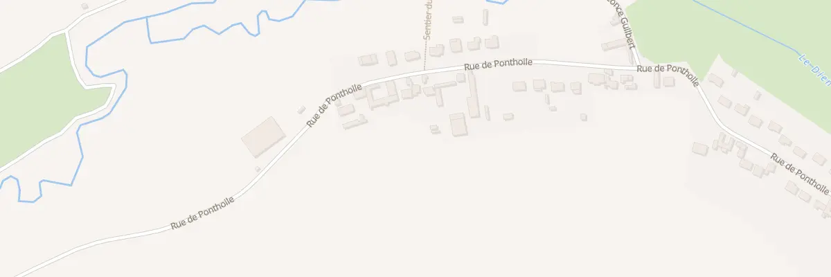 Plan du 43 Rue de Ponthoile à Nouvion
