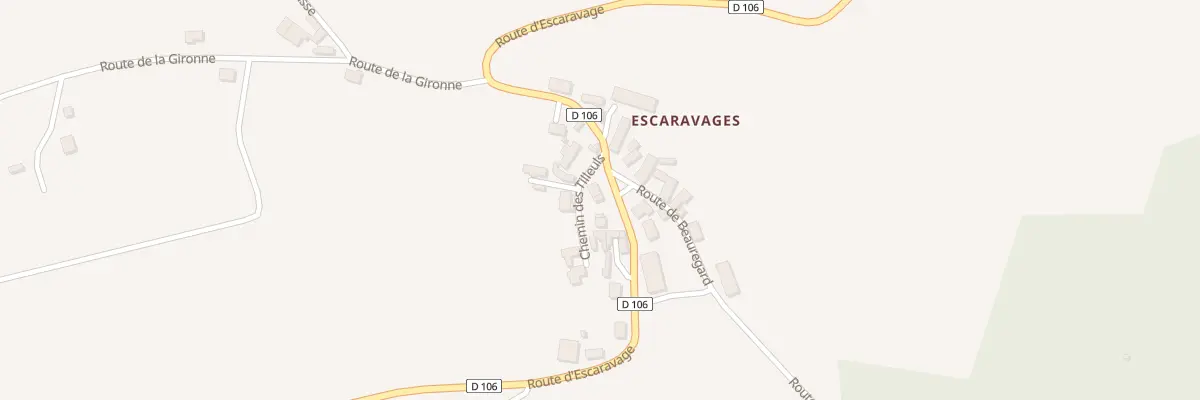 Plan du 5172 Escaravage à Puy-d’Arnac