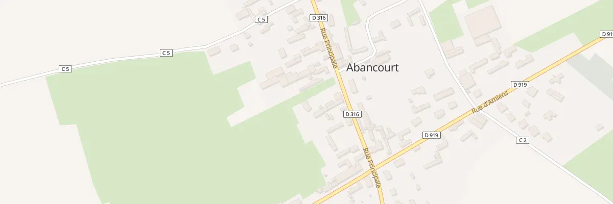Plan du 27B Rue Principale à Abancourt