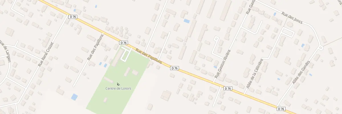 Plan du 108 Rue des Papillons à Romorantin-Lanthenay