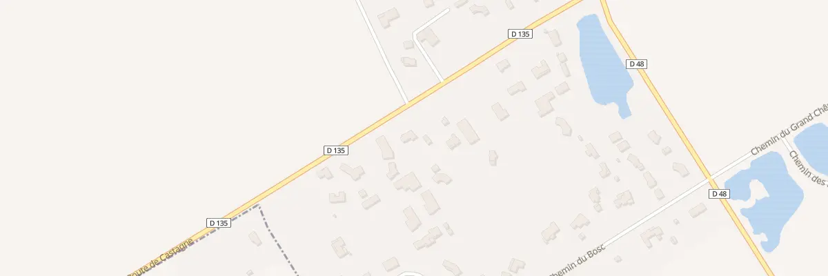 Plan du 281 Rte de Castagné à Saint-Jean-de-Rives