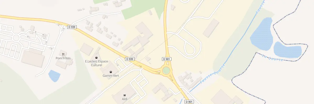 Plan du 2 Rte Nationale 39 à Attin