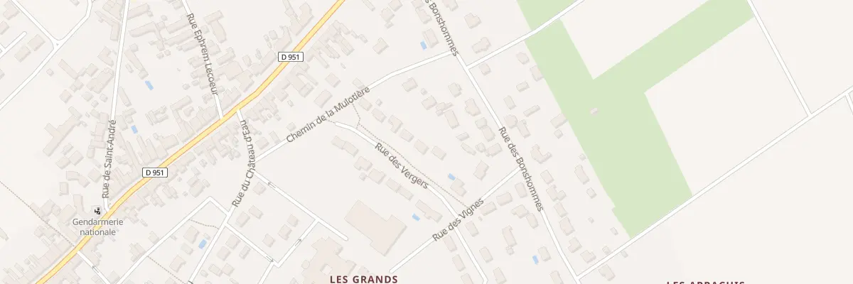 Plan du 4 Rue des Vergers à Cléry-Saint-André