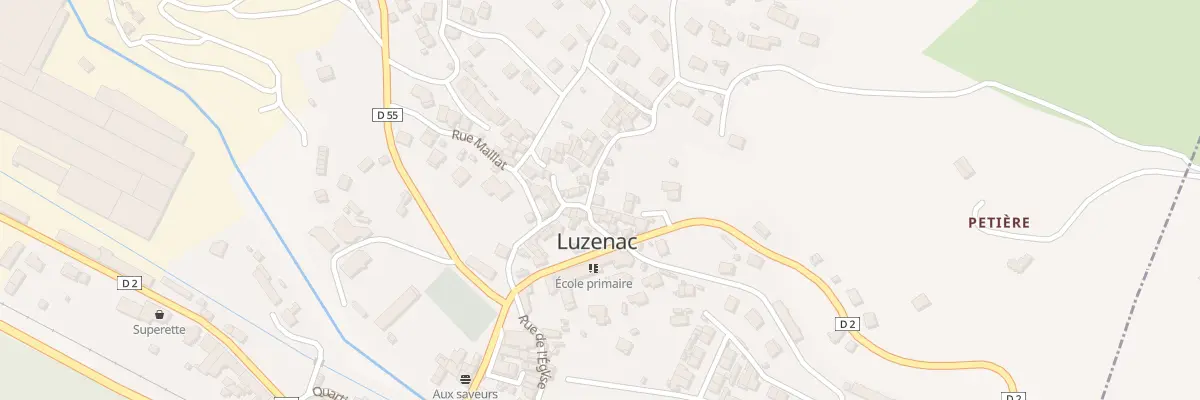 Plan du 3 Loum à Luzenac