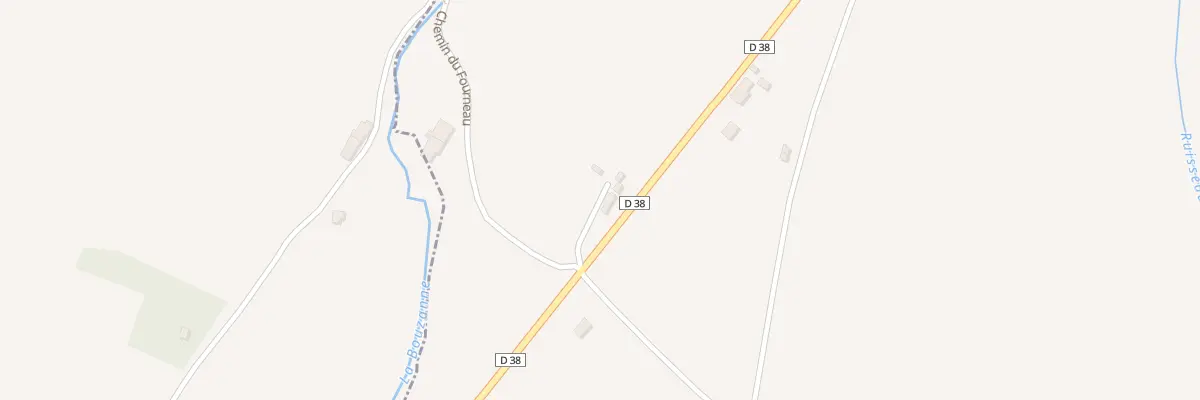 Plan du 10 La Plaine à Mouhers