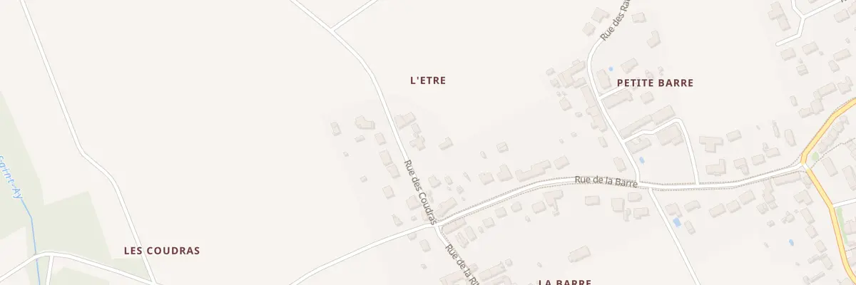 Plan du 8 Rue des Coudras à Chaingy