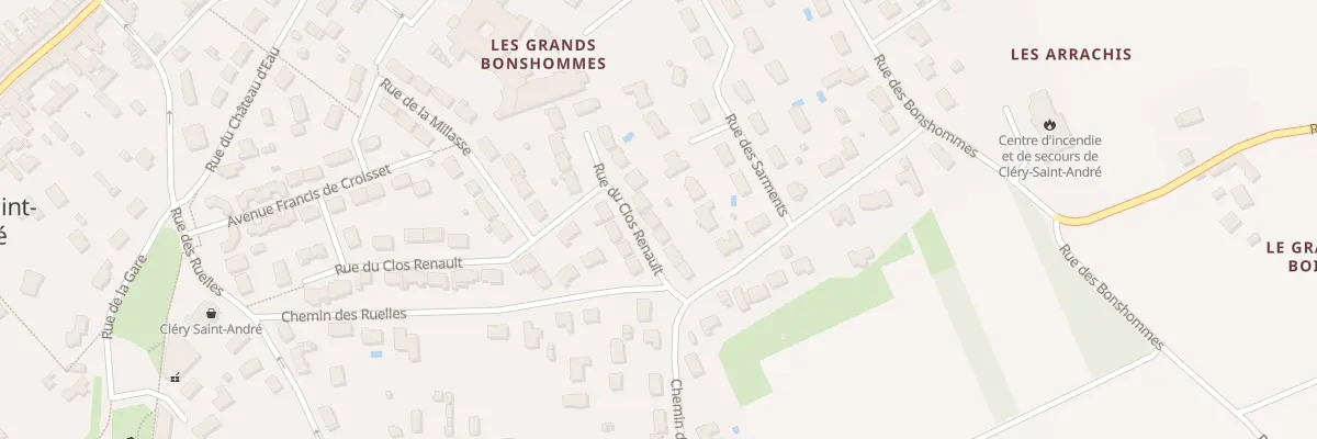Plan du 31 Rue du Clos Renault à Cléry-Saint-André