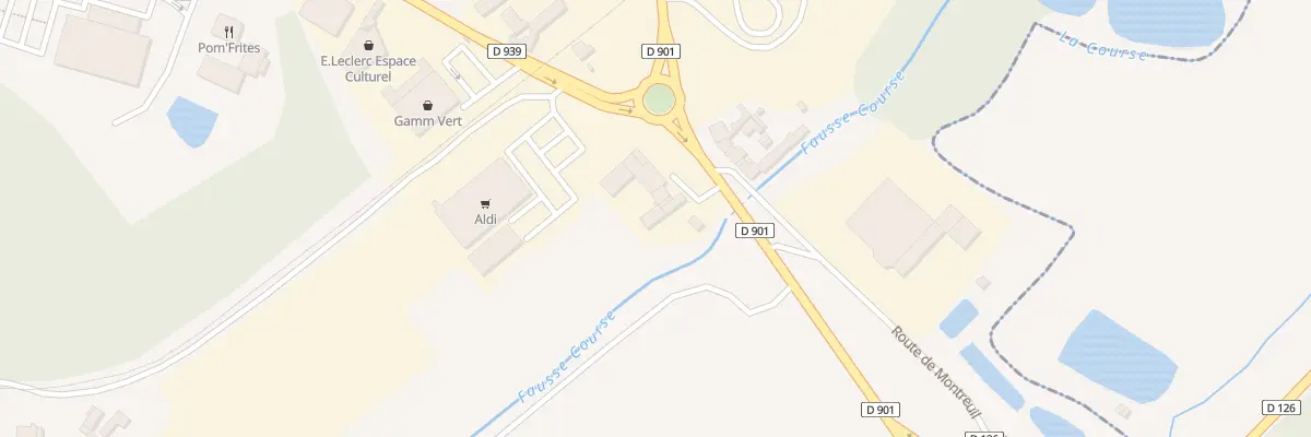 Plan du 3 Rte Nationale 1 à Attin