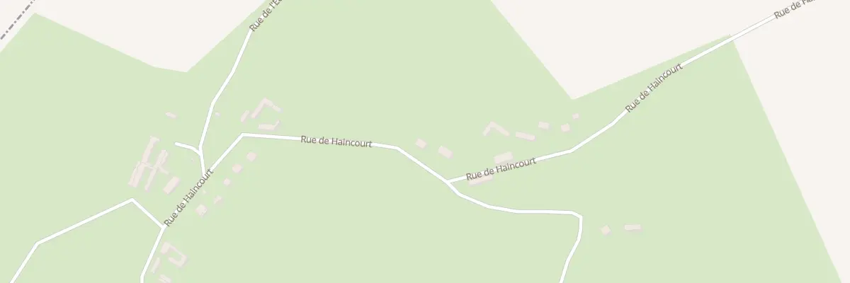 Plan du 25 Rue de Haincourt à Hécourt