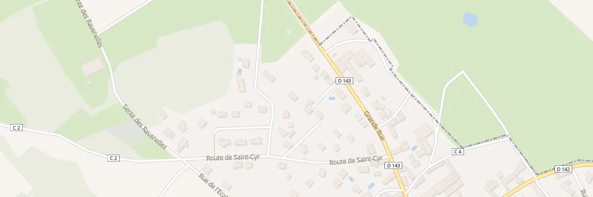 Plan du 6 Rue de la Pierre Levee à Drocourt