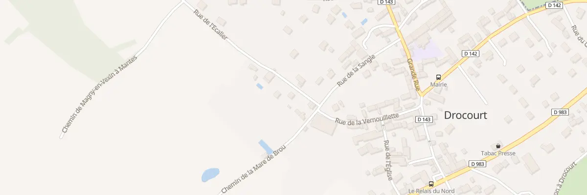Plan du 3 Rue de l’Ecalier à Drocourt