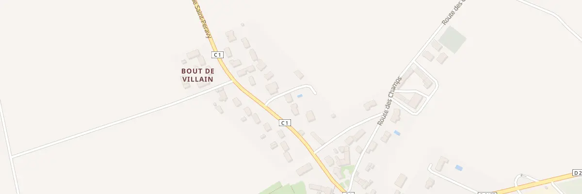 Plan du 288 Rte de St Peravy à Bucy-Saint-Liphard