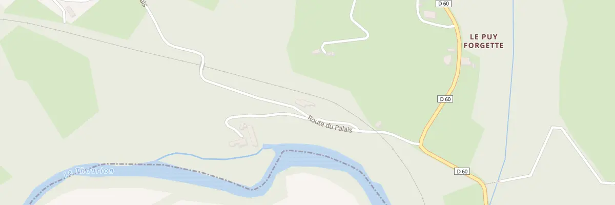 Plan du 5143 Puy Forgette à Bosmoreau-les-Mines