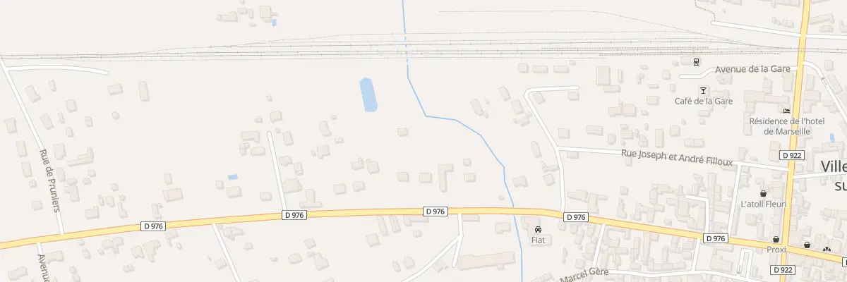 Plan du 25B Av Joliot-Curie à Villefranche-sur-Cher