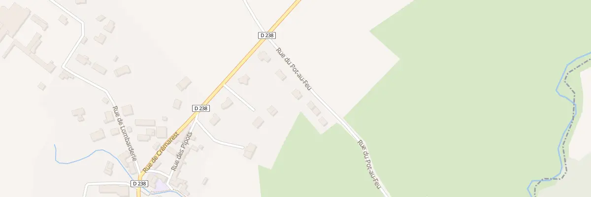 Plan du 90 Rue du Pot au Feu à Wirwignes