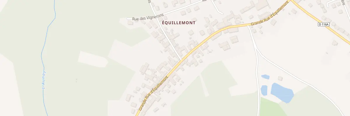 Plan du 33 Grande Rue d’Equillemont à Auneau-Bleury-Saint-Symphorien
