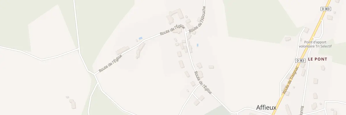 Plan du 5 Rte de l’Eglise à Affieux