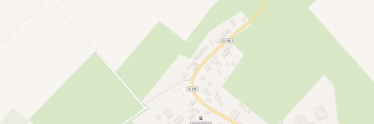 Plan du 1B Rue d’Oisemont à Cannessières