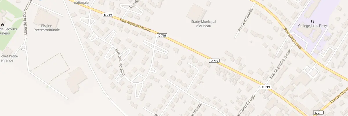 Plan du 7 Rue des Floralies à Auneau-Bleury-Saint-Symphorien