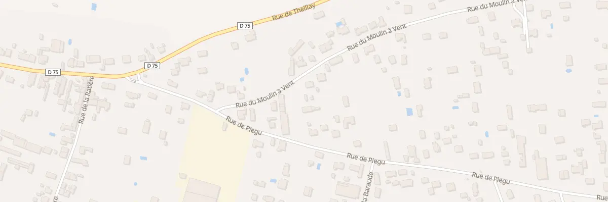 Plan du 9A Rue du Moulin à Vent à Romorantin-Lanthenay