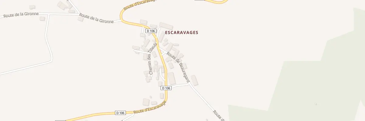 Plan du 5133 Escaravage à Puy-d’Arnac
