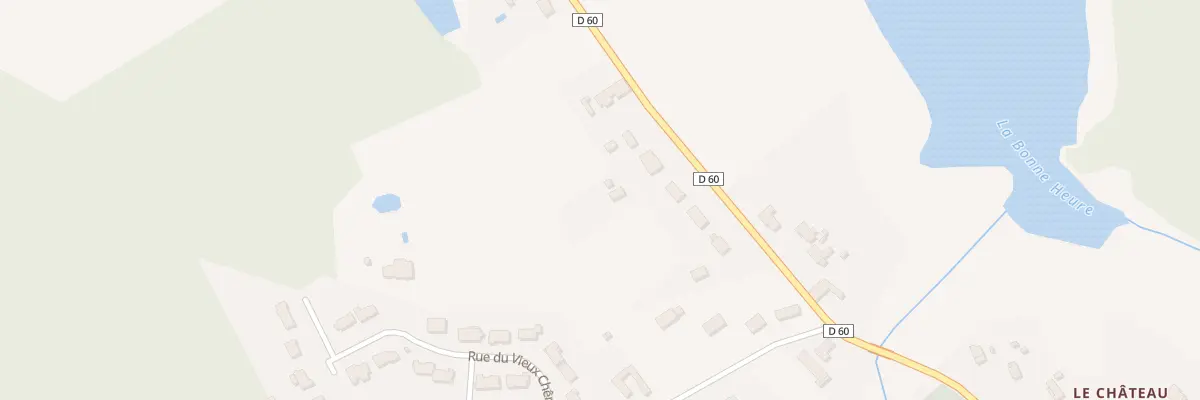 Plan du 5 Rte de Vernou à Millançay