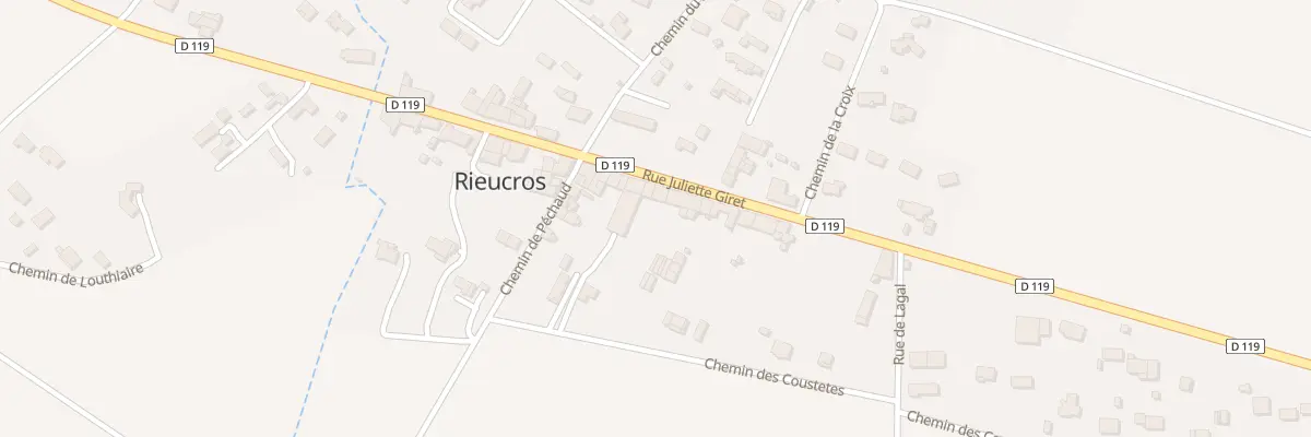 Plan du 35 Rue Juliette Giret à Rieucros