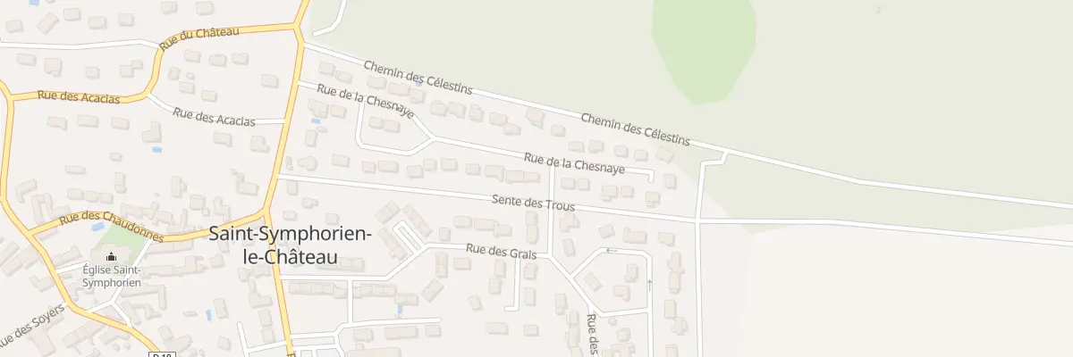 Plan du 22 Rue de la Chesnaye à Auneau-Bleury-Saint-Symphorien