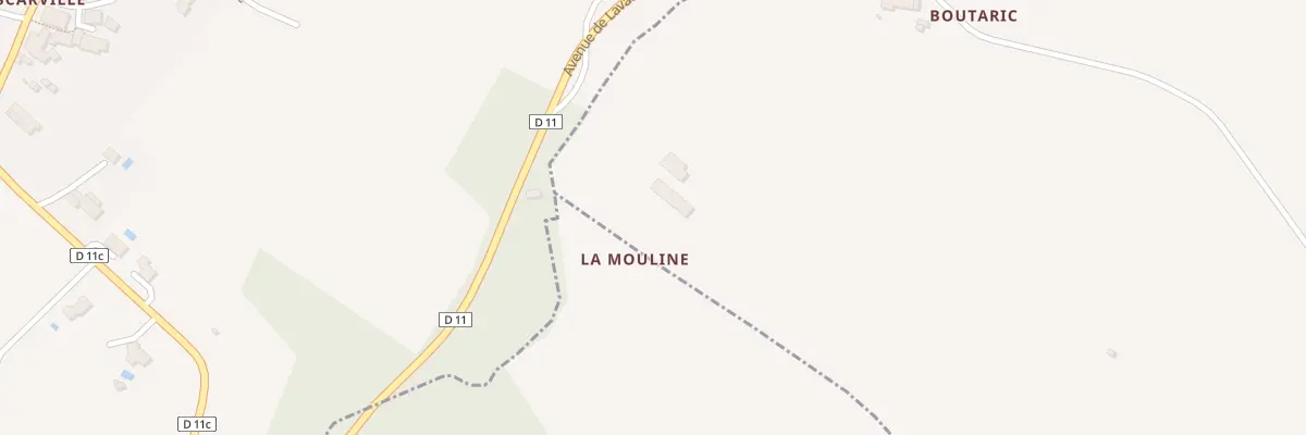 Plan du 12 Boutaric à Albiac