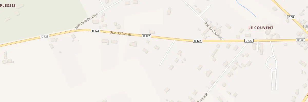 Plan du 13 Rue du Plessis à Millançay