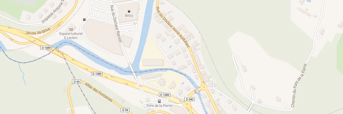 Plan du 3 Rue de la Montane à Tulle