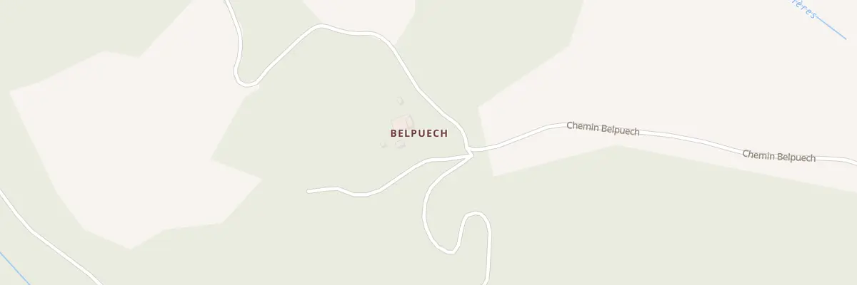 Plan du 850 Che Belpuech à Castelnau-de-Montmiral