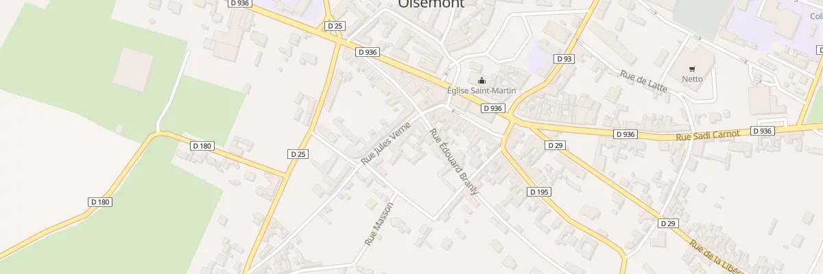 Plan du 5 Rue Jules Verne à Oisemont