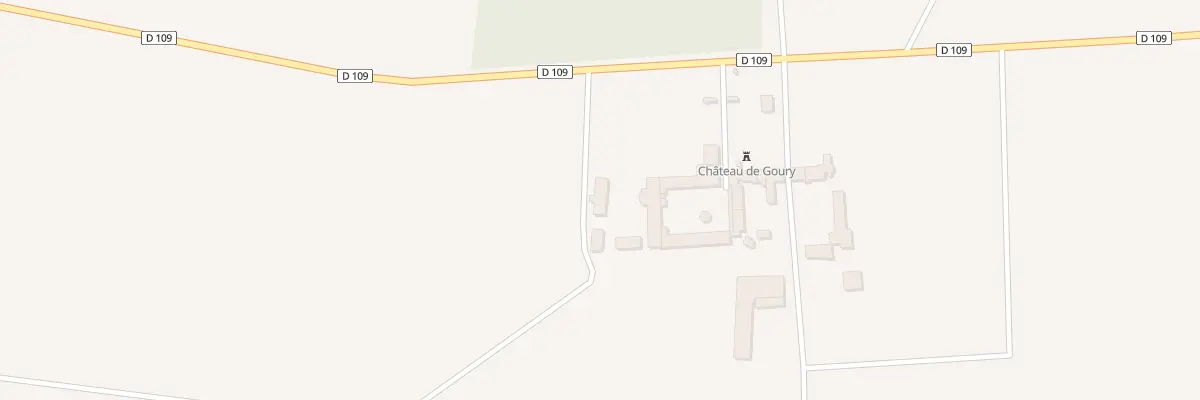 Plan du 4 Piece de Goury à Loigny-la-Bataille