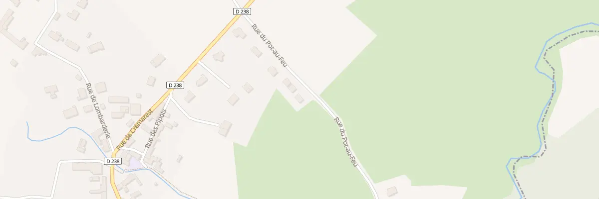 Plan du 106 Rue du Pot au Feu à Wirwignes