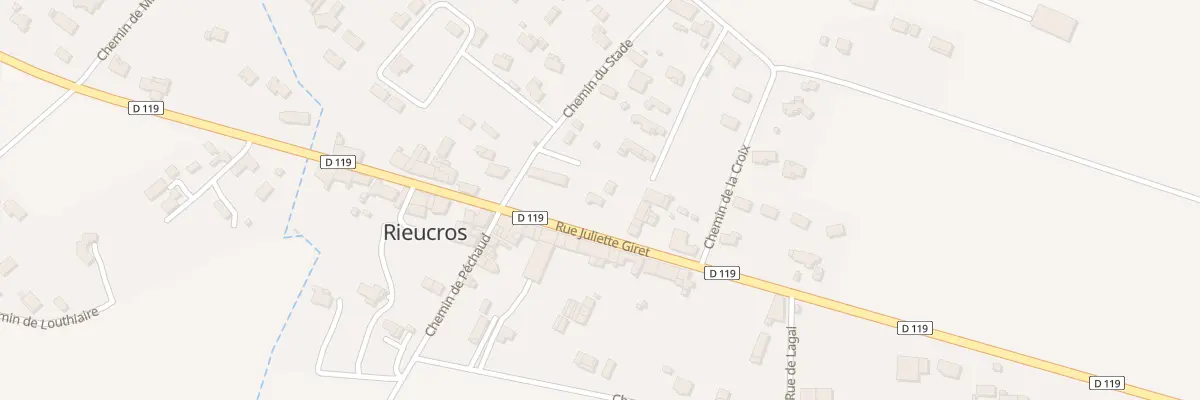 Plan du 18 Rue Juliette Giret à Rieucros