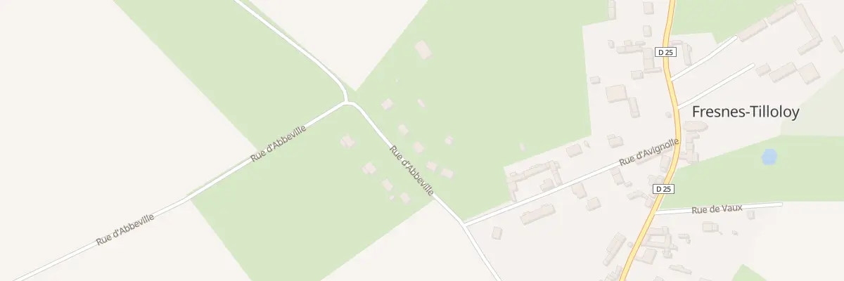 Plan du 9 Rue d’Abbeville à Fresnes-Tilloloy