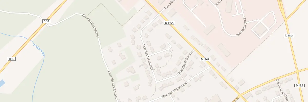 Plan du 34 Rue des Frémonts à Auneau-Bleury-Saint-Symphorien