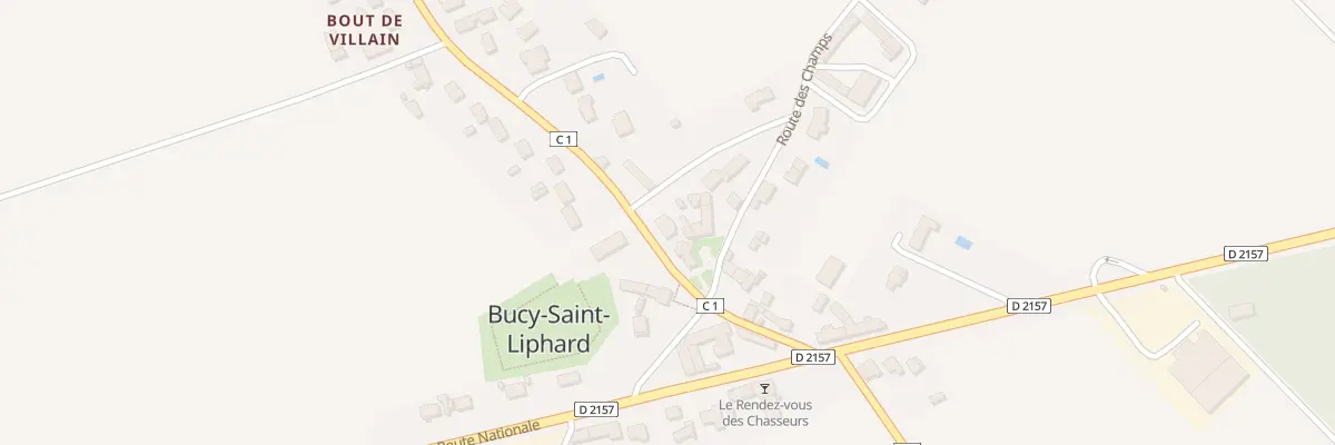 Plan du 148 Rte de St Peravy à Bucy-Saint-Liphard