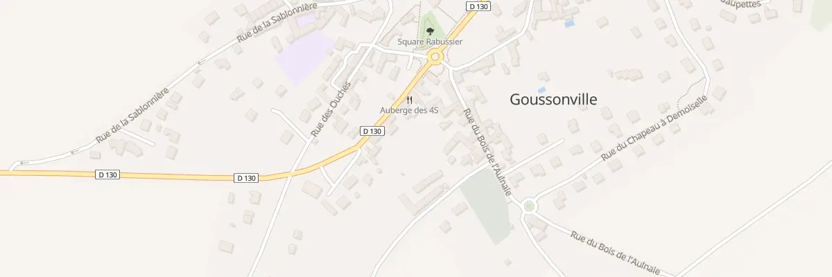 Plan du 10 Rue des Coutures à Goussonville