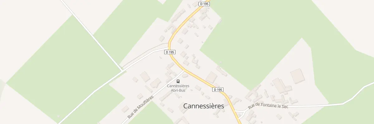 Plan du 10 Gr Grande Rue à Cannessières